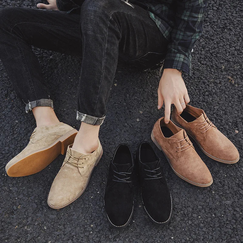 Tomaso | Roma Suede Oxford Shoes