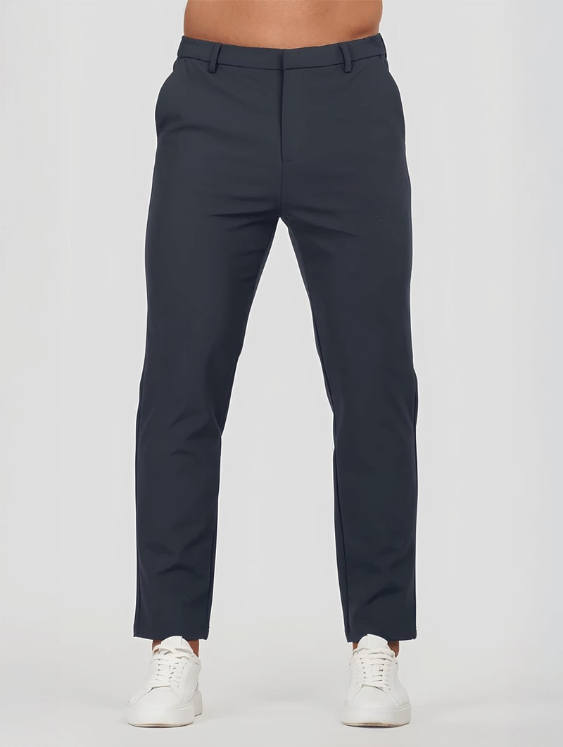 Mateo | Pantalon droit bleu marine