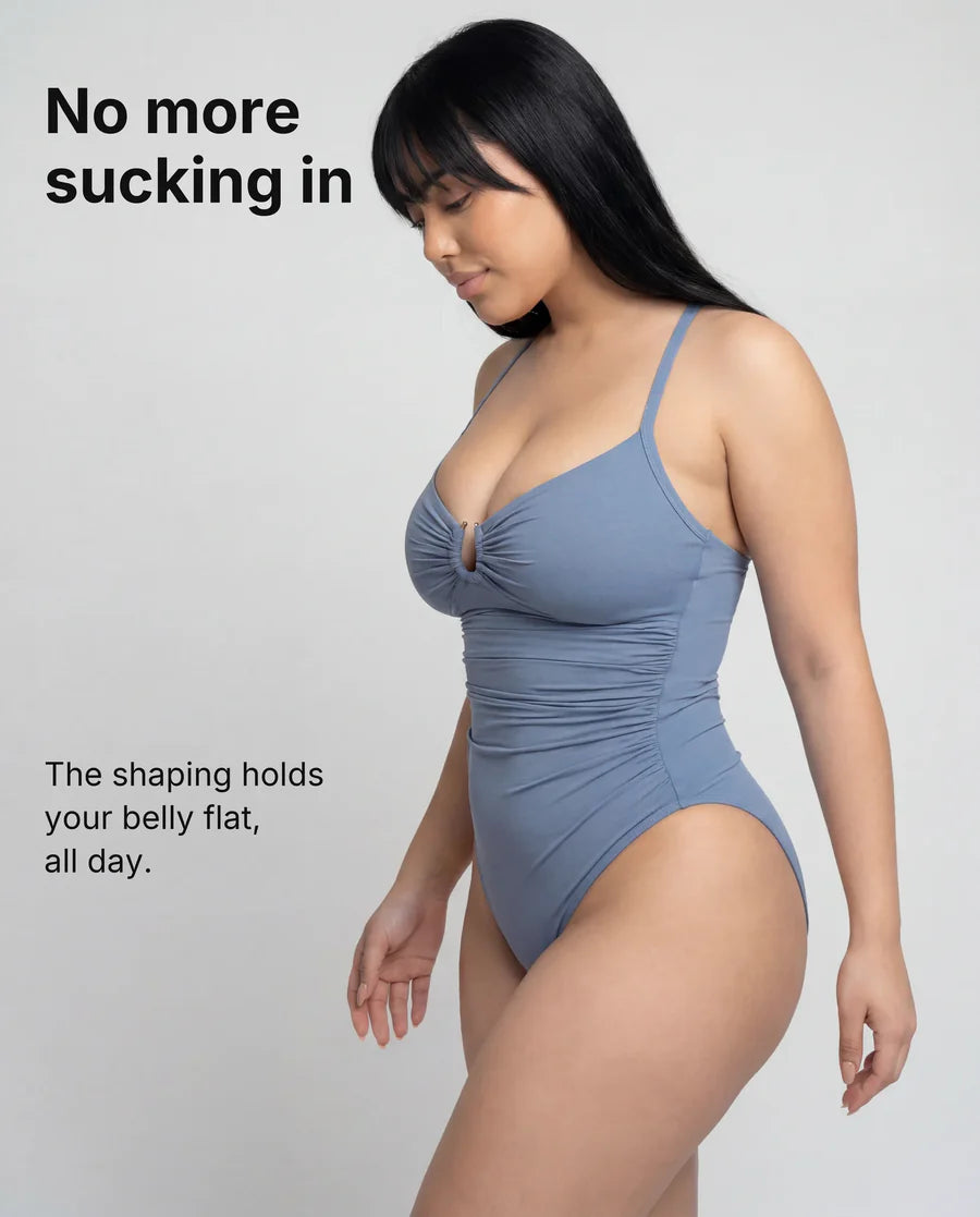 U-ring shaping swimsuit