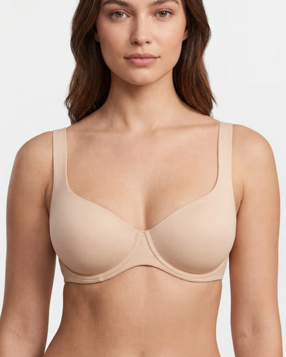 Balconette bra - underwired and seamless