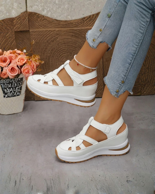 Nara | Sandales compensées confortables pour femme