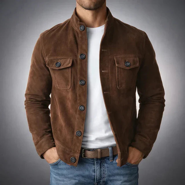 Marco | Veste en daim classique