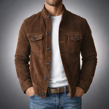 Marco | Veste en daim classique