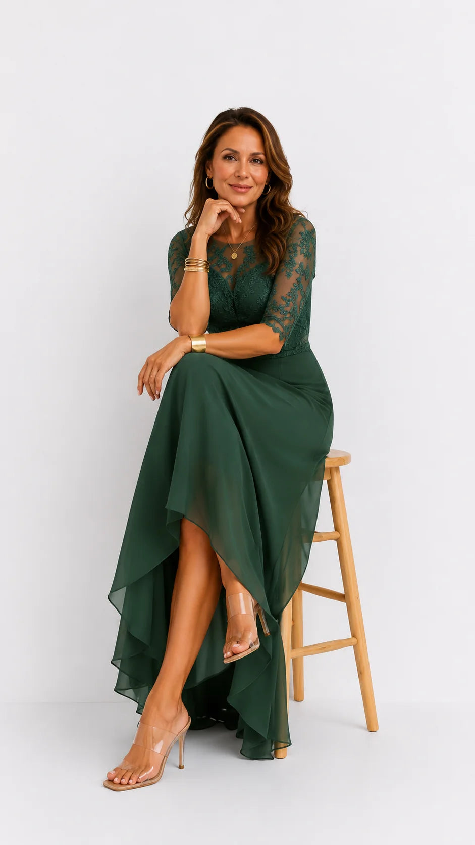 Laura | Élégante robe en dentelle
