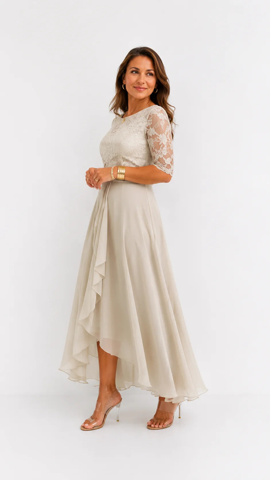 Laura | Élégante robe en dentelle
