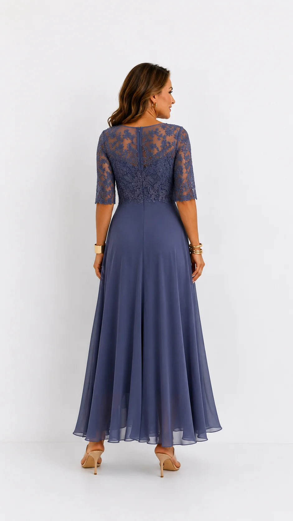 Laura | Élégante robe en dentelle