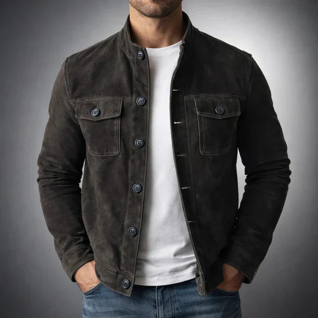Marco | Veste en daim classique