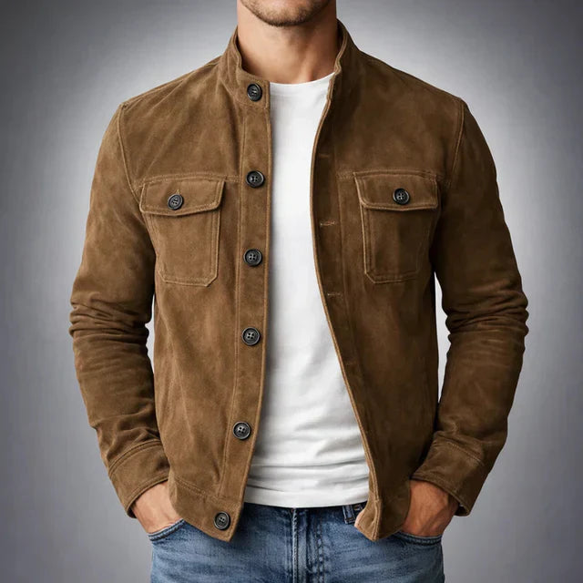 Marco | Veste en daim classique