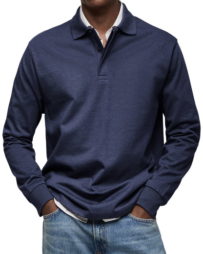 Lorenzo | Polo à manches longues luxueux