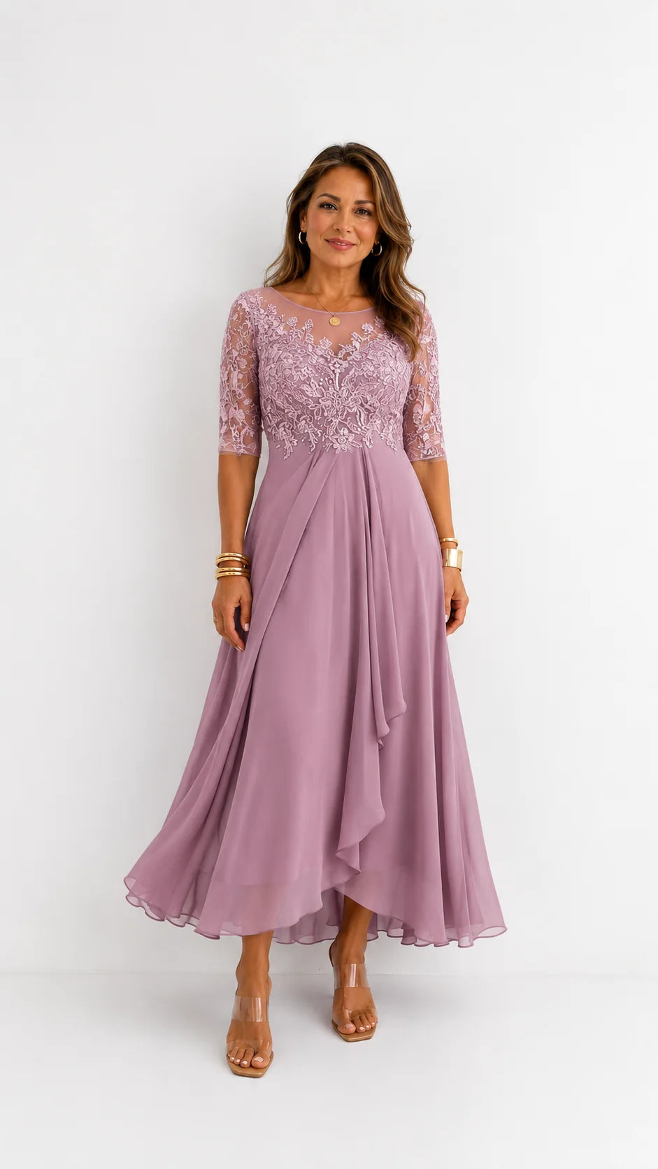 Laura | Élégante robe en dentelle