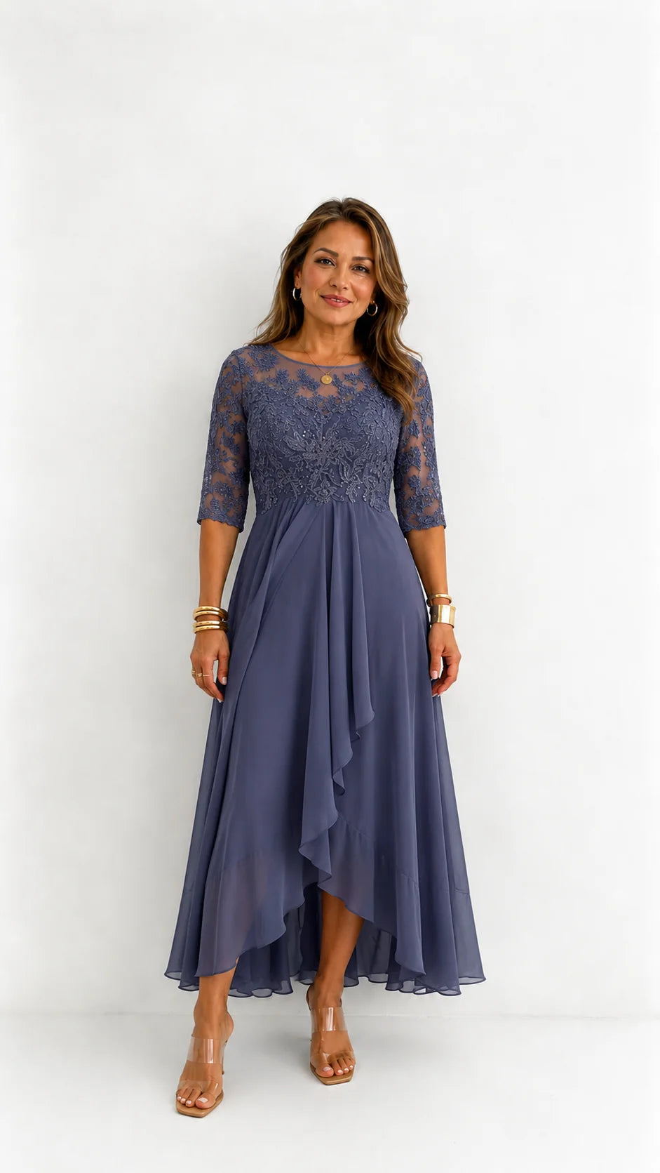 Laura | Élégante robe en dentelle