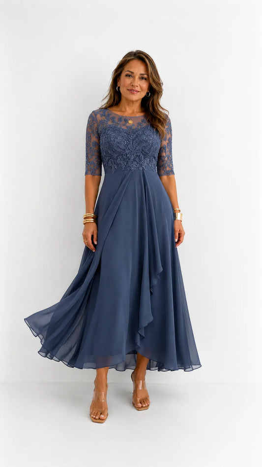 Laura | Élégante robe en dentelle