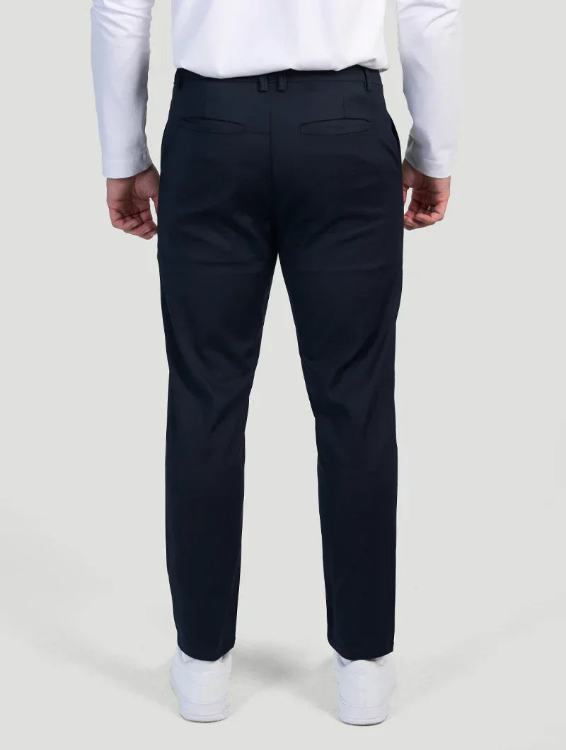 Lucas | Pantalon droit bleu foncé
