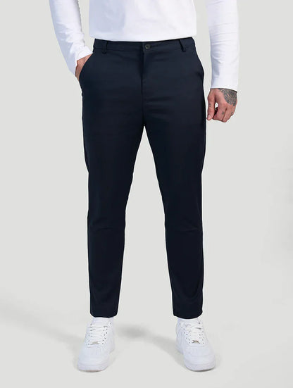 Lucas | Pantalon droit bleu foncé
