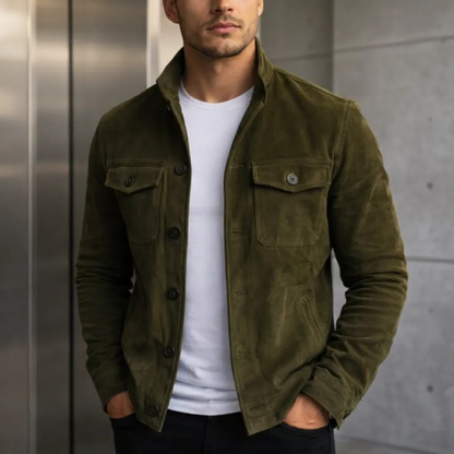 Marco | Veste en daim classique