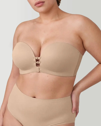 Invisible and Non-Slip Push-Up Bra