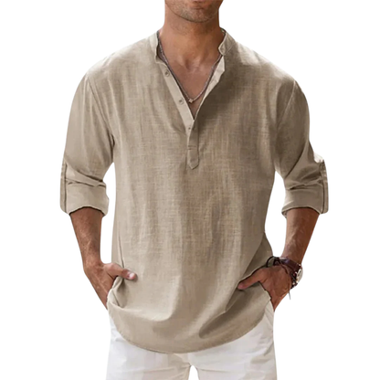 Sandro | Modern-fit shirt with natural elegance