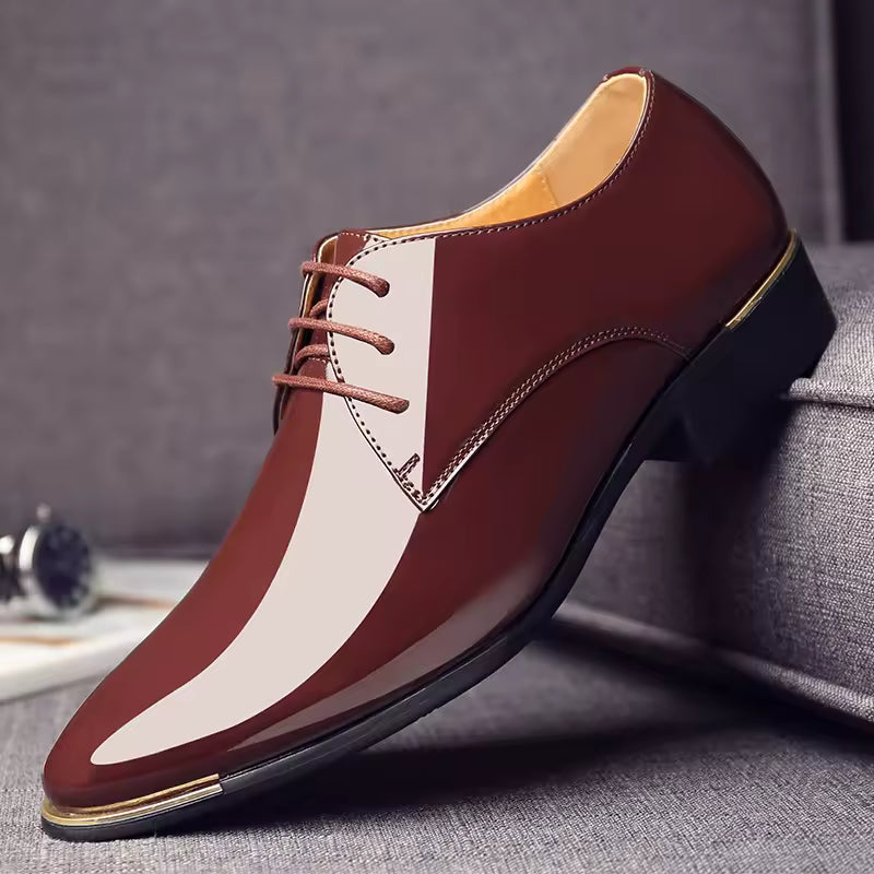 Leonardo | Chaussures habillées effet miroir