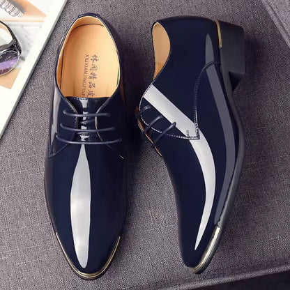 Leonardo | Chaussures habillées effet miroir