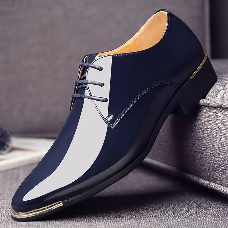 Leonardo | Chaussures habillées effet miroir