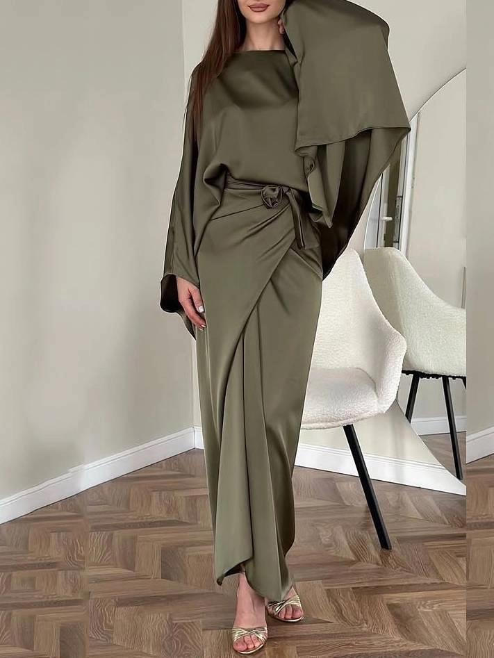 Mirella | Robe drapée élégante