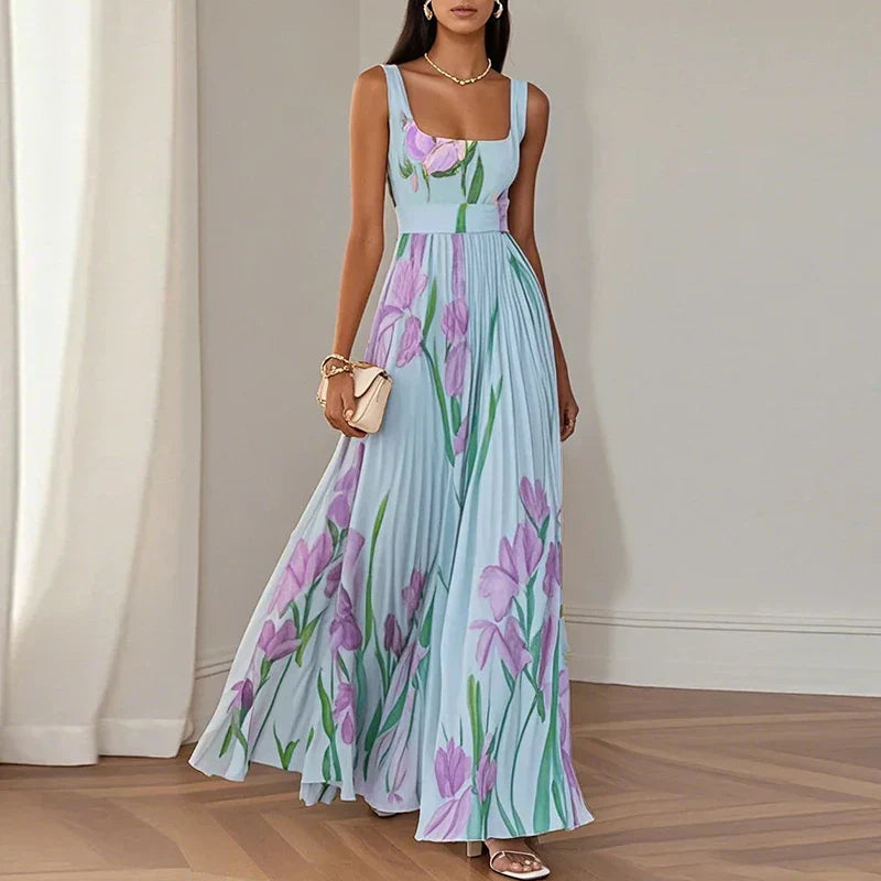 Renata | Elegant floral maxi dress