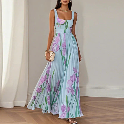 Renata | Elegant floral maxi dress
