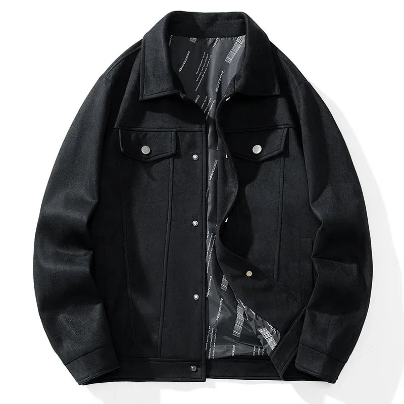 Noah | Veste Trucker en daim