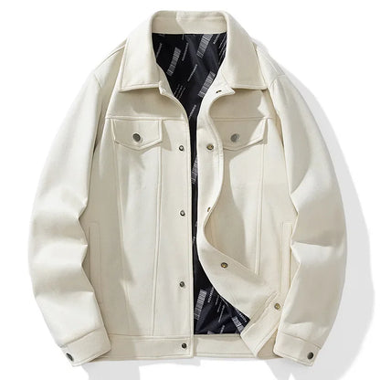 Noah | Veste Trucker en daim
