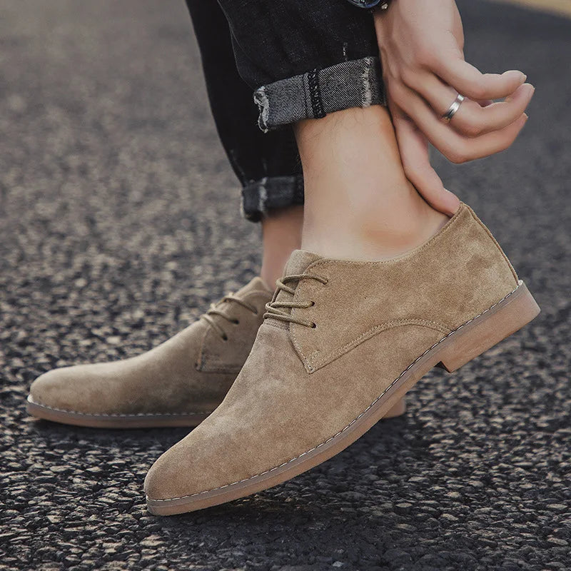 Tomaso | Roma Suede Oxford Shoes
