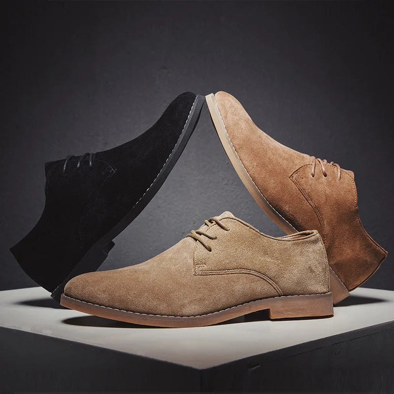 Tomaso | Roma Suede Oxford Shoes