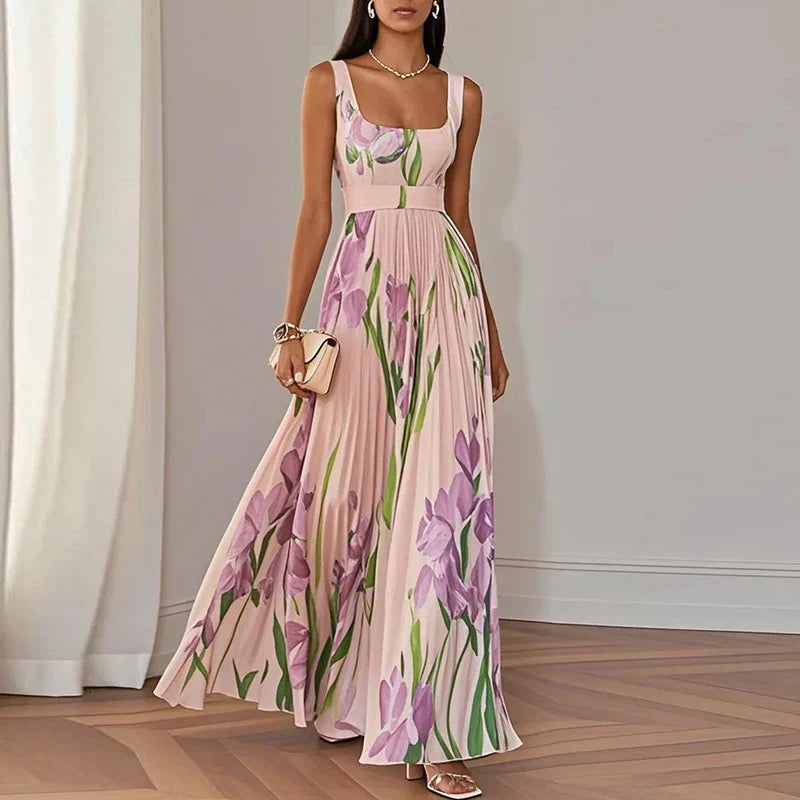 Renata | Elegant floral maxi dress