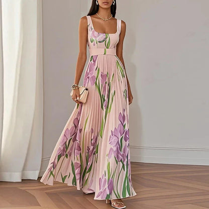 Renata | Elegant floral maxi dress
