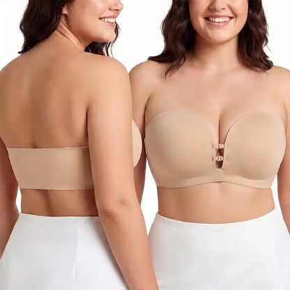 Invisible and Non-Slip Push-Up Bra