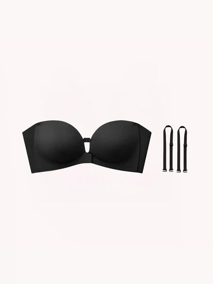 Invisible and Non-Slip Push-Up Bra