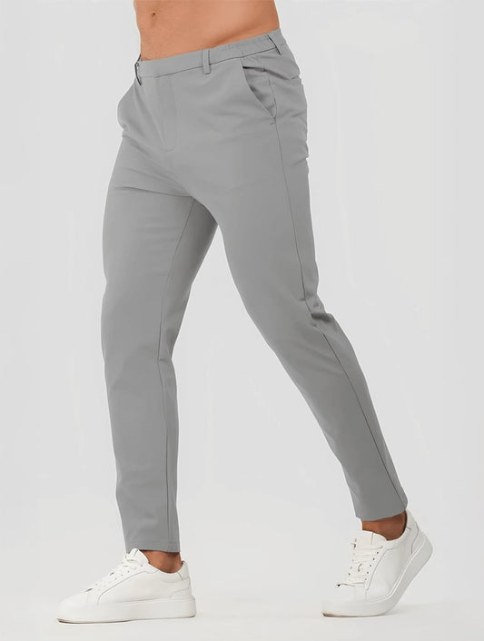 Enrico | Rocio Straight Leg Trousers Grey