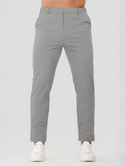 Enrico | Rocio Straight Leg Trousers Grey