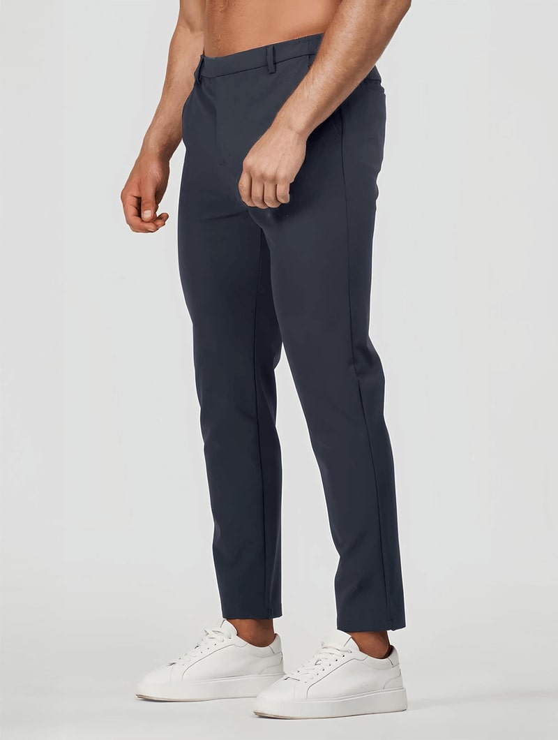Mateo | Pantalon droit bleu marine