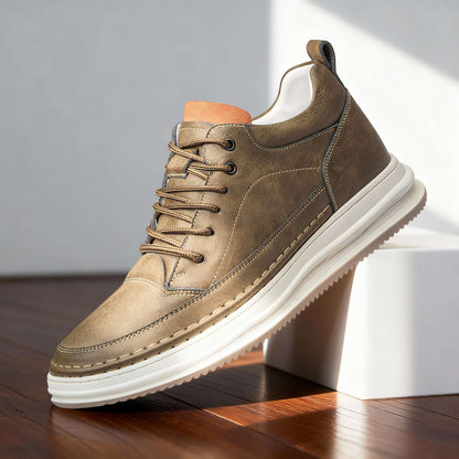 Bruno | Baskets en cuir synthétique