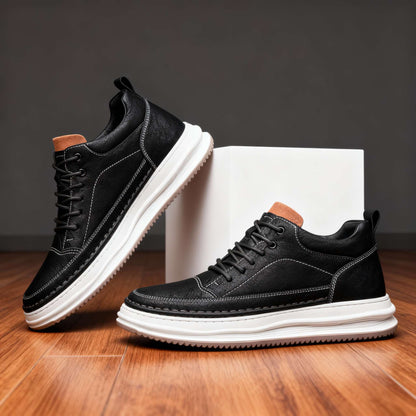 Bruno | Baskets en cuir synthétique