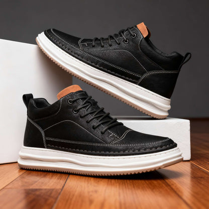 Bruno | Baskets en cuir synthétique