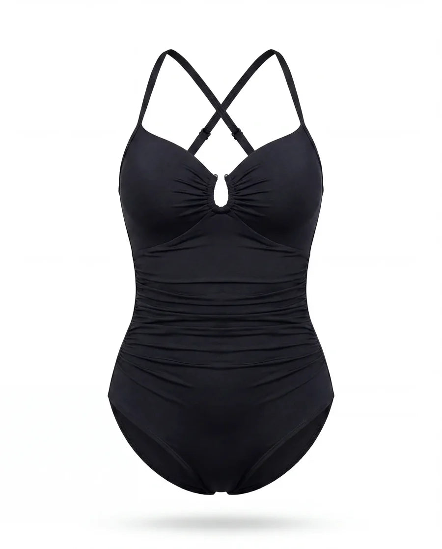 U-ring shaping swimsuit