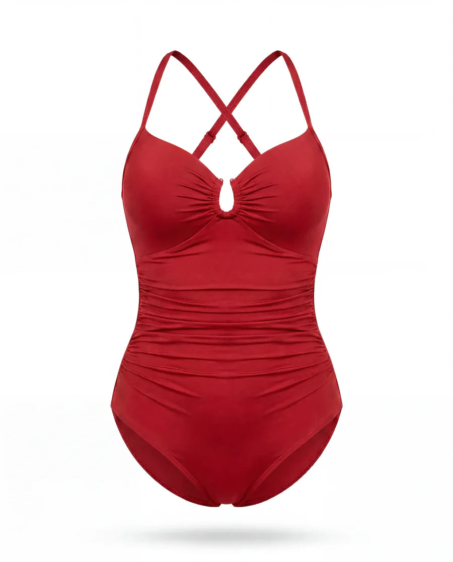 U-ring shaping swimsuit