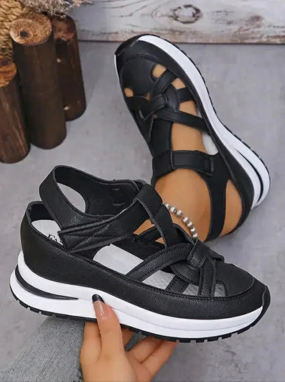 Nara | Sandales compensées confortables pour femme