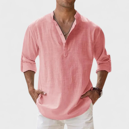 Sandro | Modern-fit shirt with natural elegance