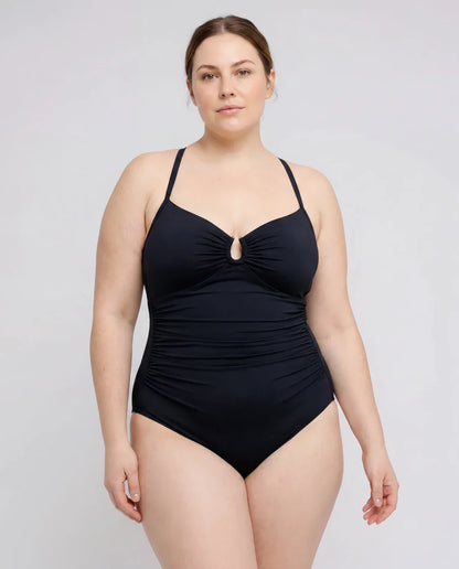 U-ring shaping swimsuit