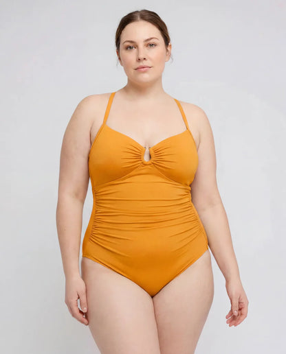 U-ring shaping swimsuit